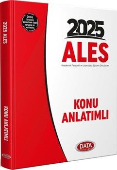 Data Yayınları 2025 ALES Konu Anlatımlı