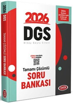 Data Yayınları 2026 DGS Tamamı Çözümlü Soru Bankası