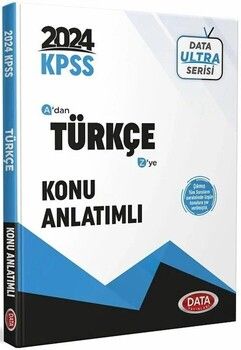 Data Yayınları 2024 KPSS Türkçe Ultra Konu Anlatımlı