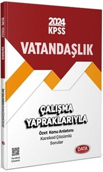 Data Yayınları 2024 KPSS Vatandaşlık Çalışma Yapraklarıyla Özet Konu Anlatımı ve Çözümlü Sorular