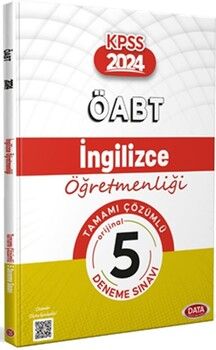Data Yayınları 2024 ÖABT İngilizce Öğretmenliği 5 Deneme