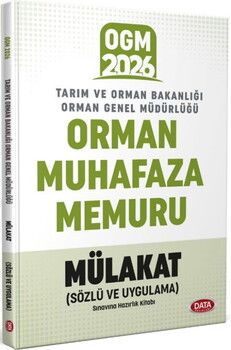 Data Yayınları 2026 Orman Genel Müdürlüğü Orman Muhafaza Mülakat