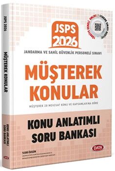Data Yayınları 2026 JSPS Müşterek Konular Hazırlık Kitabı