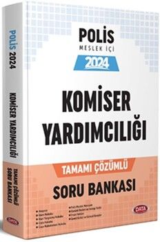 Data Yayınları 2024 Polis Meslek İçi Komiser Yardımcılığı Tamamı Çözümlü Soru Bankası