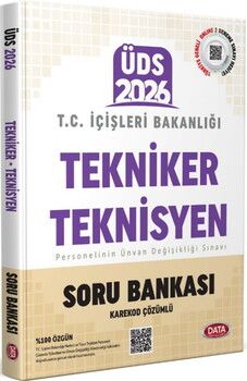 Data Yayınları 2026 T.C. İçişleri Bakanlığı Tekniker ve Teknisyen Soru Bankası