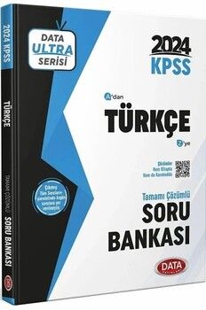 Data Yayınları 2024 KPSS Türkçe Ultra Serisi A dan Z ye Soru Bankası