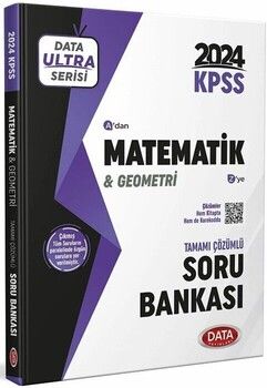 Data Yayınları 2024 KPSS Matematik Geometri Ultra Serisi A dan Z ye Soru Bankası