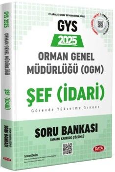 Data Yayınları 2025 Orman Genel Müdürlüğü GYS ÜDS Soru Bankası