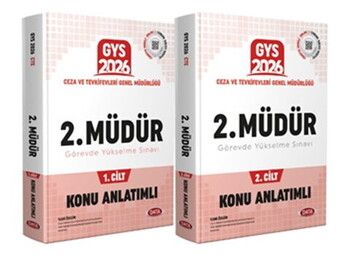 Data Yayınları 2026 Ceza ve Tevkifevleri Ceza İnfaz Kurumu 2. Müdürlük GYS Konu Anlatımlı 1 2
