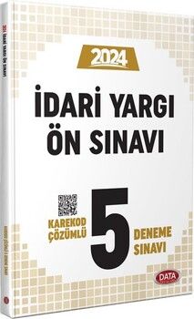 Data Yayınları 2024 İdari Yargı Ön Sınavı 5 Deneme Sınavı
