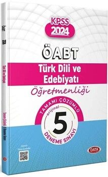 Data Yayınları 2024 ÖABT Türk Dili ve Edebiyatı Öğretmenliği 5 Deneme