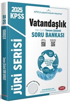 Data Yayınları 2025 KPSS Vatandaşlık Jüri Serisi Mini Özetli Tamamı Çözümlü Soru Bankası