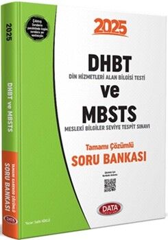 Data Yayınları 2025 DHBT ve MBSTS Tamamı Çözümlü Soru Bankası