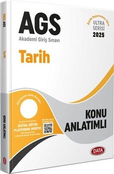 Data Yayınları 2025 AGS Ultra Serisi Tarih Konu Anlatımlı