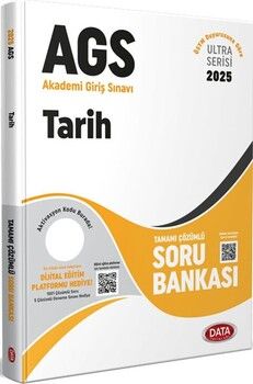 Data Yayınları 2025 AGS Ultra Serisi Tarih Soru Bankası