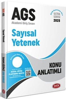 Data Yayınları 2025 MEB AGS Sayısal Yetenek Matematik Konu Anlatımlı
