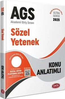 Data Yayınları 2025 AGS Sözel Yetenek Türkçe Konu Anlatımlı