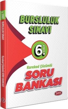 Data Yayınları 6. Sınıf Bursluluk Sınavı Soru Bankası Karekod Çözümlü