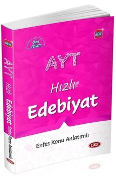 Data Yayınları AYT Hızlı Edebiyat Enfes Konu Anlatımlı