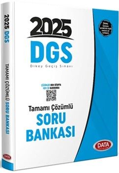 Data Yayınları DGS Tamamı Çözümlü Soru Bankası