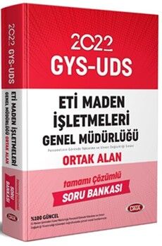 Data Yayınları Eti Maden İşletmeleri Genel Müdürlüğü GYS UDS Ortak Alan Tamamı Çözümlü Soru Bankası