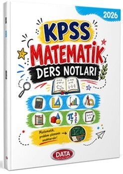 Data Yayınları KPSS Matematik Ders Notları