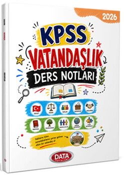 Data Yayınları KPSS Vatandaşlık Ders Notları