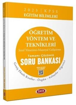 Data Yayınları KPSS Eğitim Bilimleri Öğretim Yöntem ve Teknikleri Tamamı Çözümlü Soru Bankası