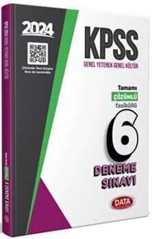 Data Yayınları KPSS GYGK Tamamı Çözümlü 6 Fasikül Deneme Sınavı