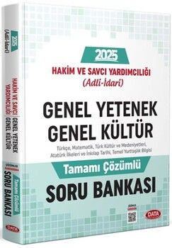 Data Yayınları Mecelle Hakim ve Savcı Yardımcılığı Adli İdari GY GK Soru Bankası