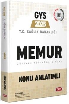 Data Yayınları T.C. Sağlık Bakanlığı Memur VHKİ GYS Konu Anlatımlı