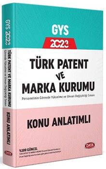 Data Yayınları Türk Patent ve Marka Kurumu GYS Konu Anlatımlı
