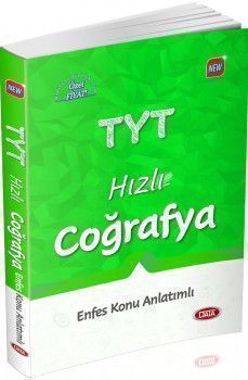 Data Yayınları TYT Hızlı Coğrafya Enfes Konu Anlatımlı