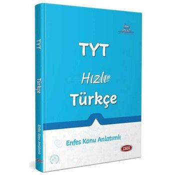 Data Yayınları TYT Hızlı Türkçe Enfes Konu Anlatımlı