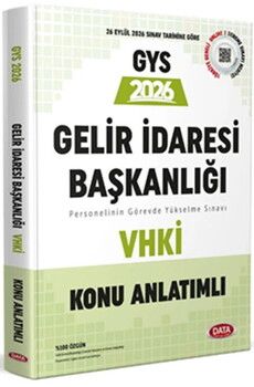 Data Yayınları UDS Gelir İdaresi Başkanlığı Unvan Değişikliği Sınavı Konu Anlatımlı