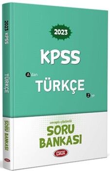 Data Yayınları 2023 KPSS Türkçe Soru Bankası