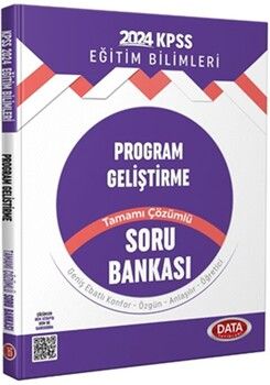 Data Yayınları KPSS Eğitim Bilimleri Program Geliştirme Tamamı Çözümlü Soru Bankası
