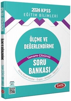 Data Yayınları KPSS Eğitim Bilimleri Ölçme ve Değerlendirme Tamamı Çözümlü Soru Bankası