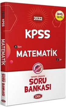 Data Yayınları 2022 KPSS Matematik Soru Bankası