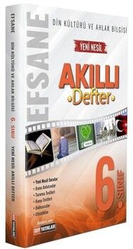 DDY Yayınları 6. Sınıf Din Kültürü ve Ahlak Bilgisi Efsane Akıllı Defter