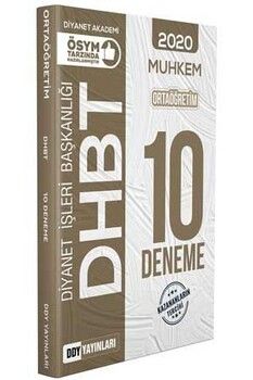 DDY Yayınları DHBT MUHKEM Ortaöğretim 10 Deneme