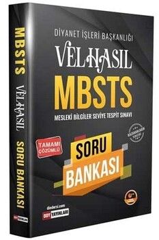 DDY Yayınları MBSTS VELHASIL Soru Bankası Çözümlü