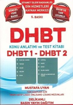 Delikanlı Basım Yayıncılık DHBT Konu Anlatımı ve Test Kitabı