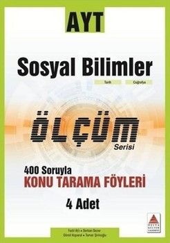 Delta Kültür AYT Sosyal Bilimler Ölçüm Serisi Konu Tarama Föyleri