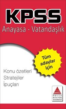 Delta Kültür KPSS Anayasa Vatandaşlık Strateji Kartları
