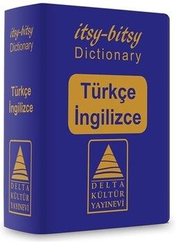 Delta Kültür Yayınevi Itsy Bitsy Türkçe İngilizce Mini Sözlük