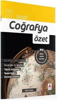 Delta Kültür Yayınevi 11. Sınıf Coğrafya Konu Özeti