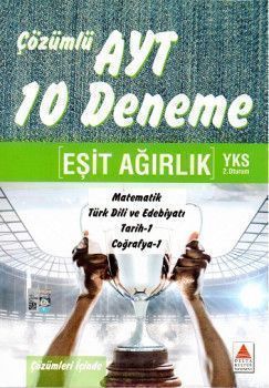 Delta Kültür Yayınları AYT Eşit Ağırlık 10 Deneme