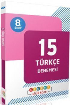 Deneme Dükkanı 8. Sınıf Türkçe 15 Denemesi