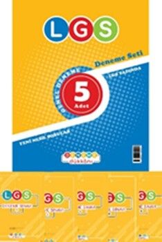 Deneme Dükkanı 8. Sınıf LGS 5 li Deneme Seti